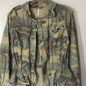 Women’s Free People Mdm Camo Utility jacket